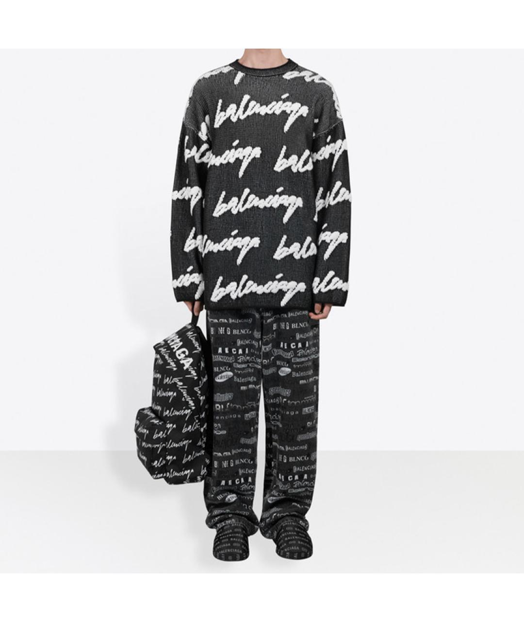 BALENCIAGA Черный джемпер / свитер, фото 3