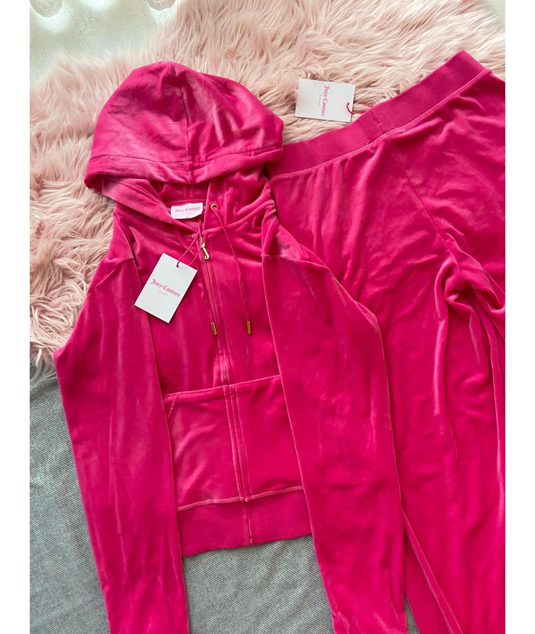 JUICY COUTURE Фуксия полиэстеровый спортивные костюмы, фото 2