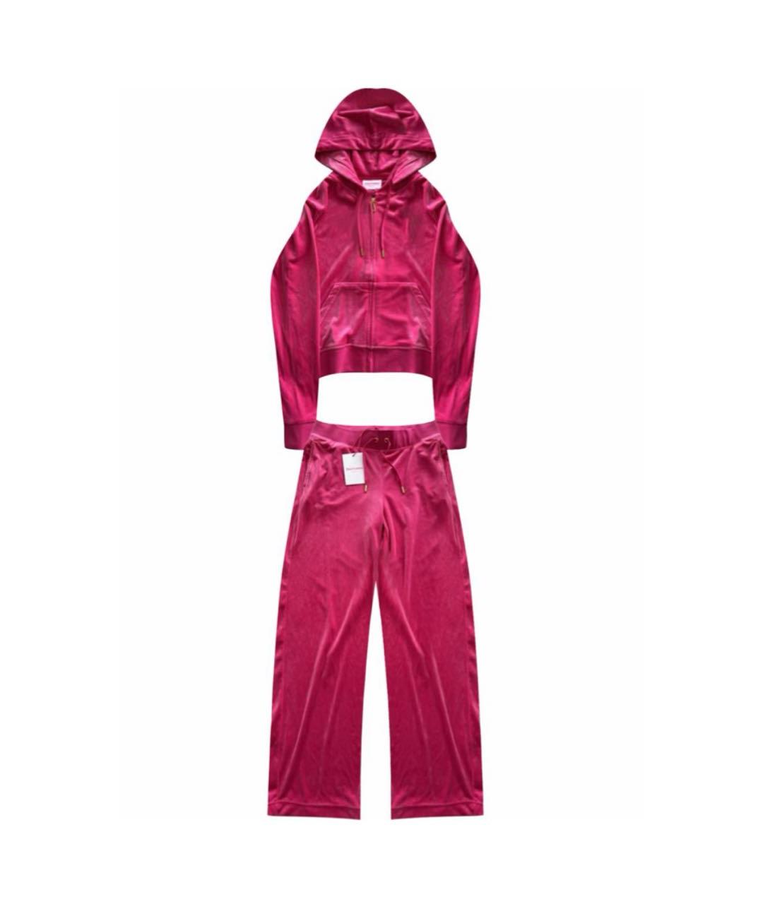 JUICY COUTURE Фуксия полиэстеровый спортивные костюмы, фото 1