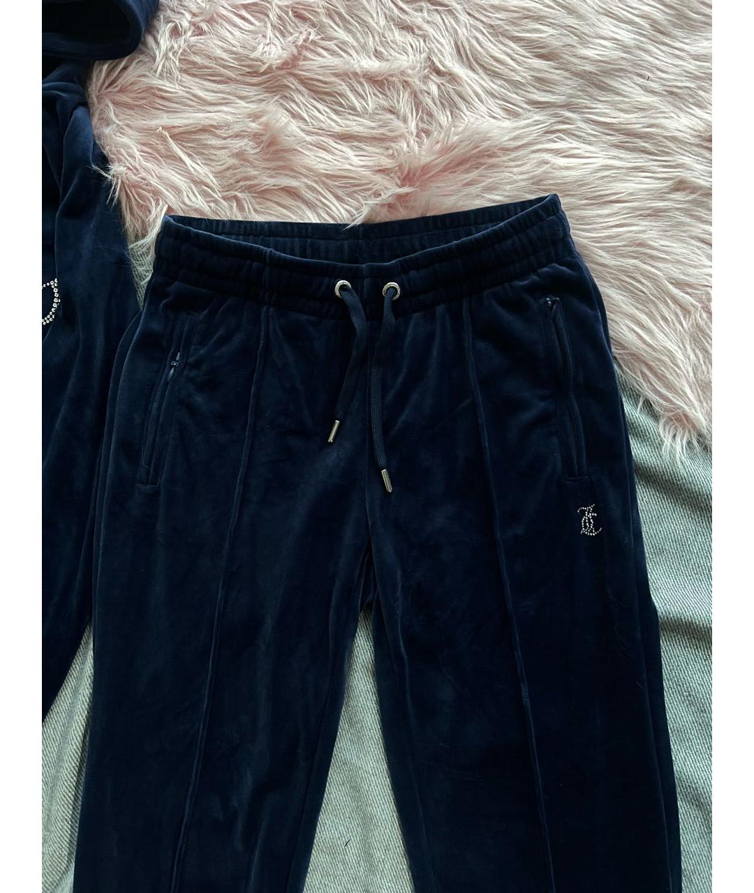 JUICY COUTURE Темно-синий полиэстеровый спортивные костюмы, фото 5