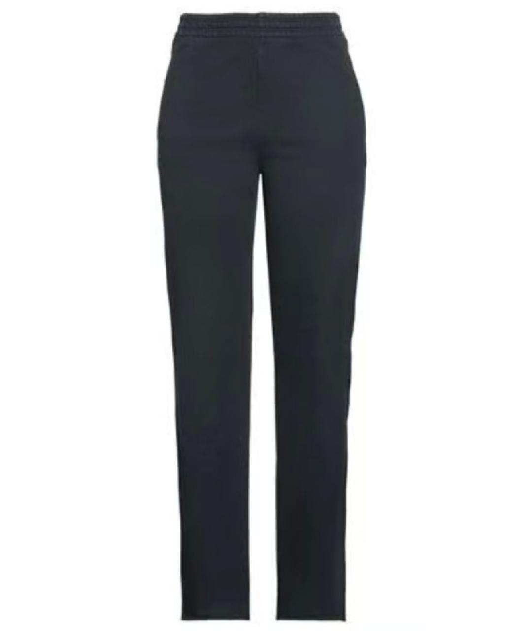 ACNE STUDIOS Серые хлопковые прямые брюки, фото 1