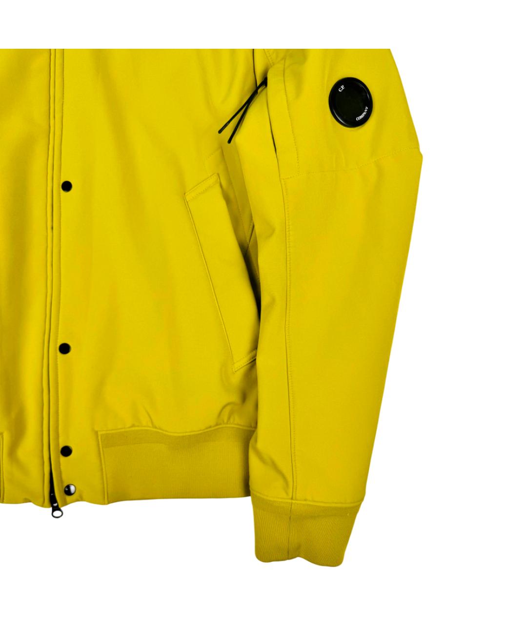 CP COMPANY Желтая синтетическая куртка, фото 2