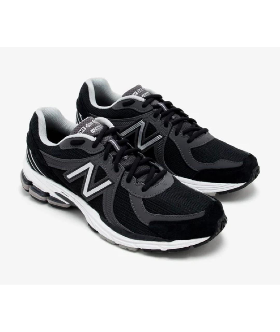 NEW BALANCE Черные низкие кроссовки / кеды, фото 4