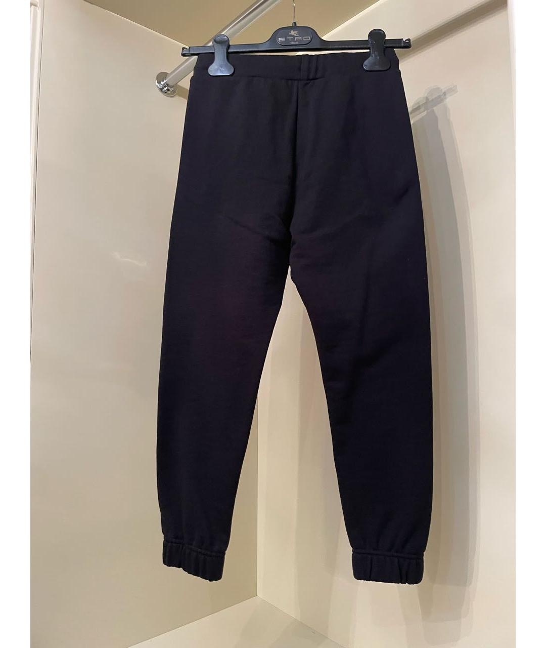 DIESEL KIDS Черные хлопковые брюки и шорты, фото 2