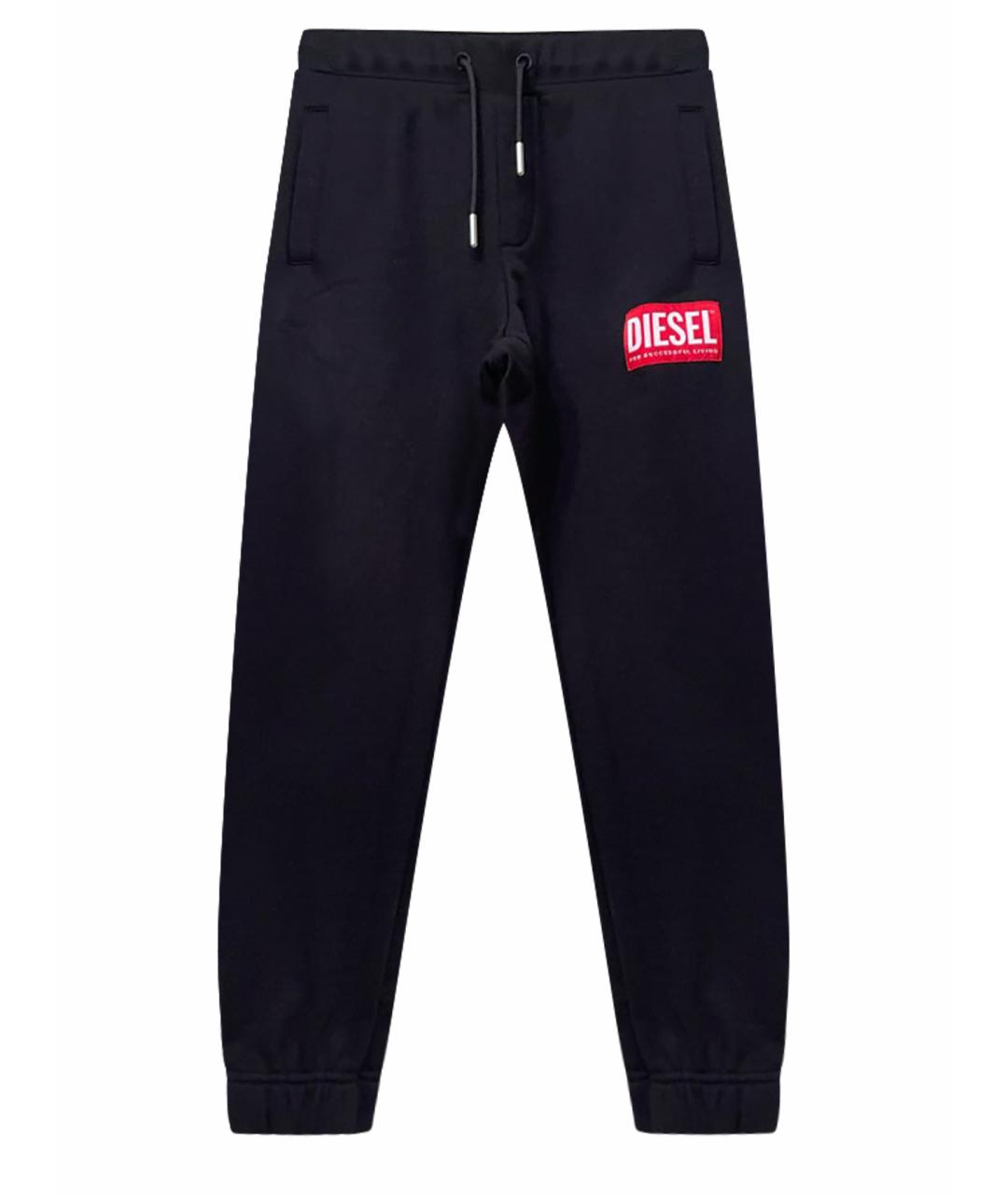DIESEL KIDS Черные хлопковые брюки и шорты, фото 1
