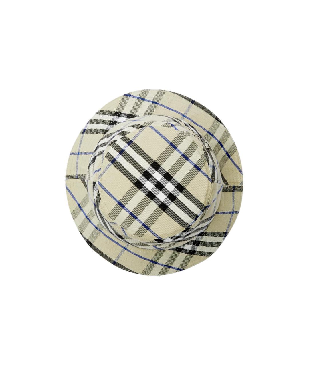 BURBERRY Бежевая шляпа, фото 3