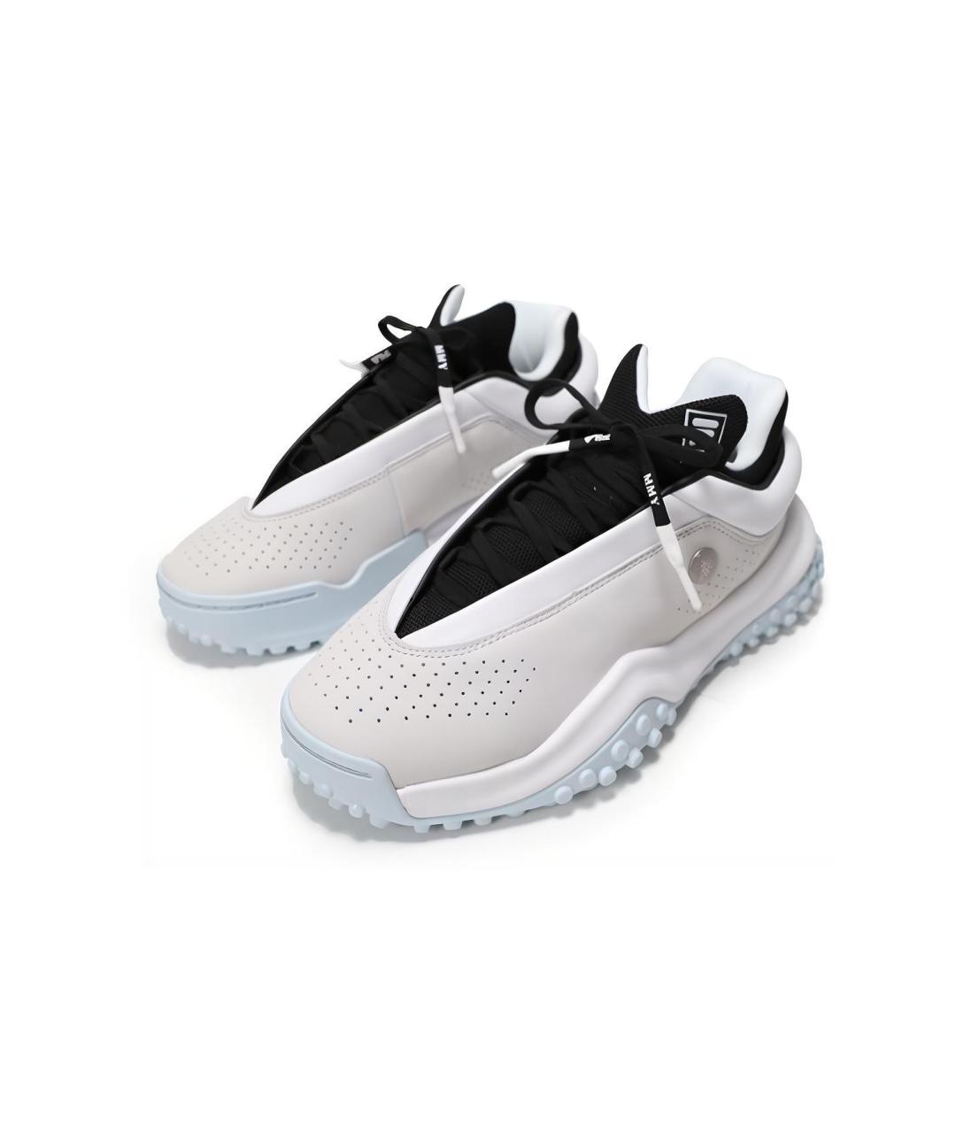 Mihara Yasuhiro Кожаные высокие кроссовки / кеды, фото 3