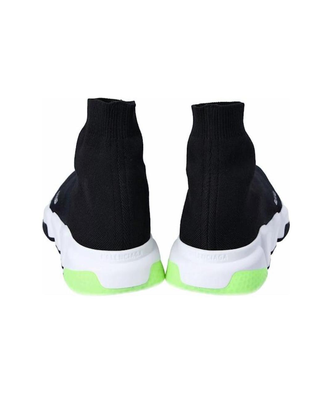 BALENCIAGA Черные высокие кроссовки / кеды, фото 5