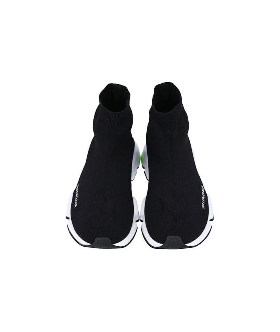 BALENCIAGA Черные высокие кроссовки / кеды, фото 4