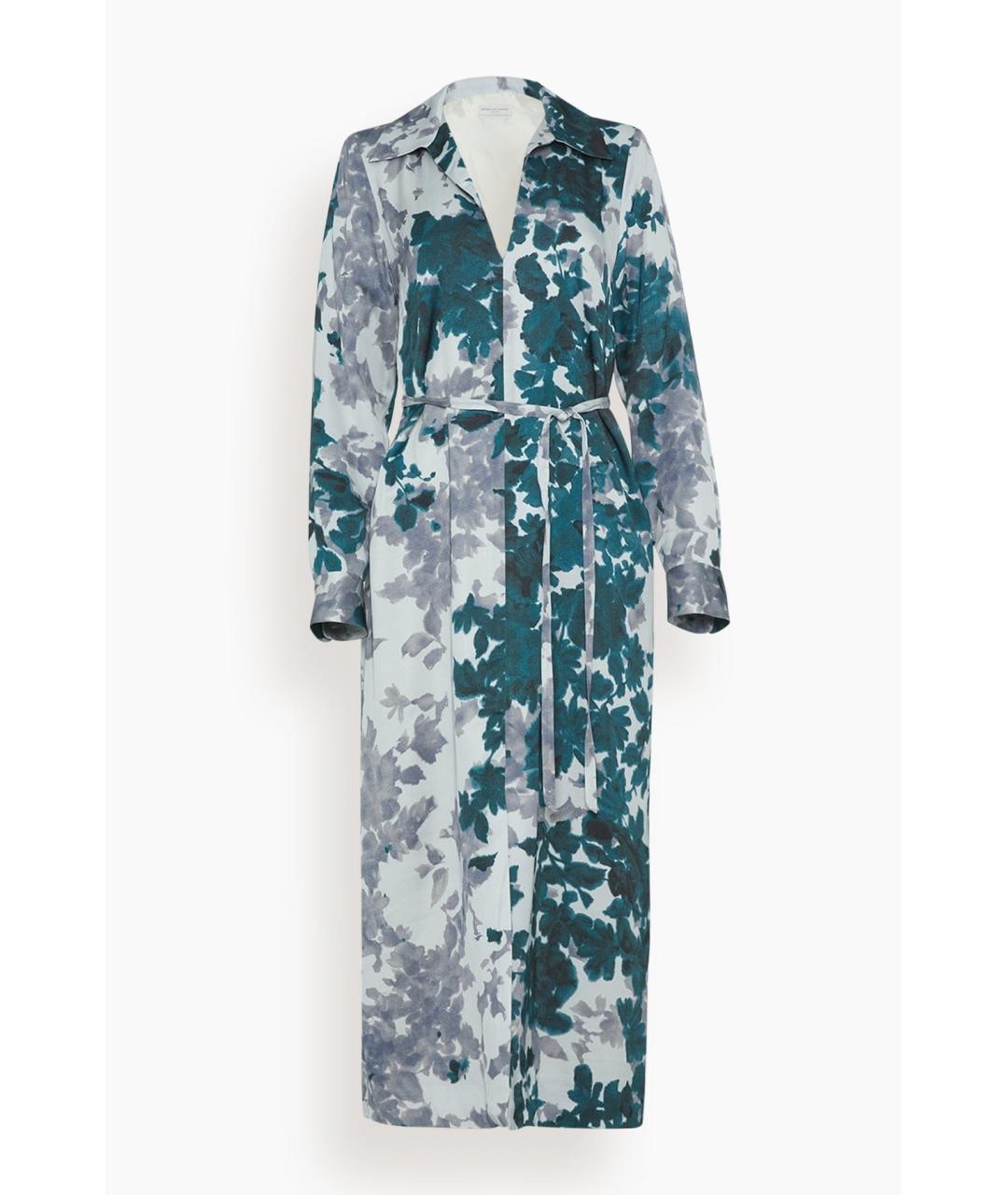 DRIES VAN NOTEN Мульти вискозное платье, фото 3
