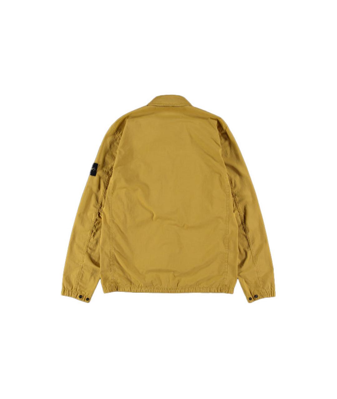 STONE ISLAND Желтая куртка, фото 2