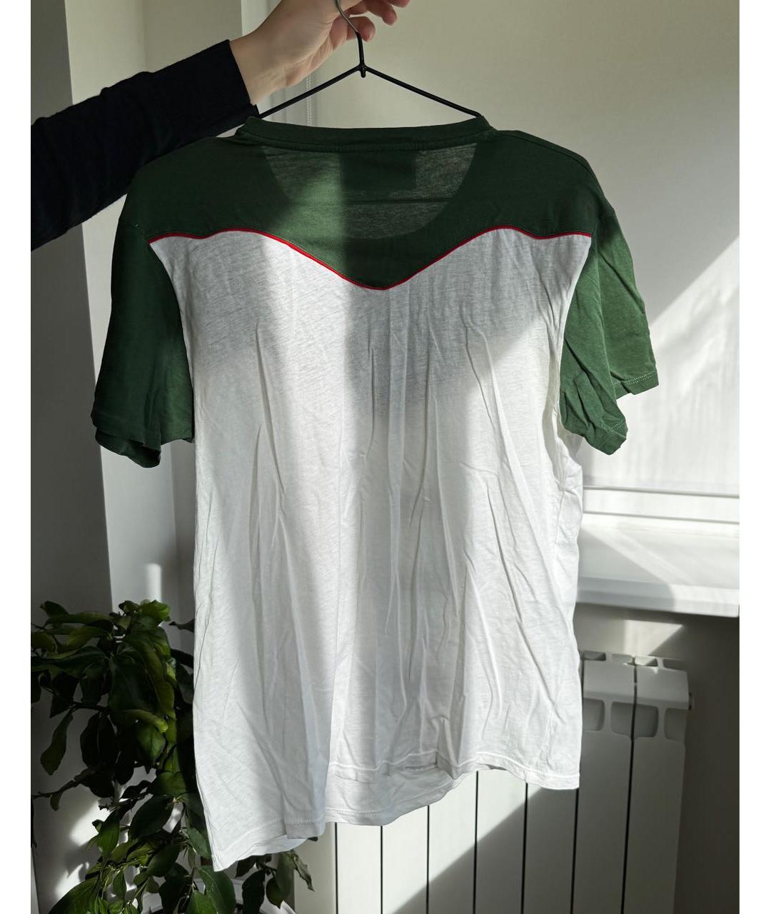 GUCCI Мульти хлопковая футболка, фото 3