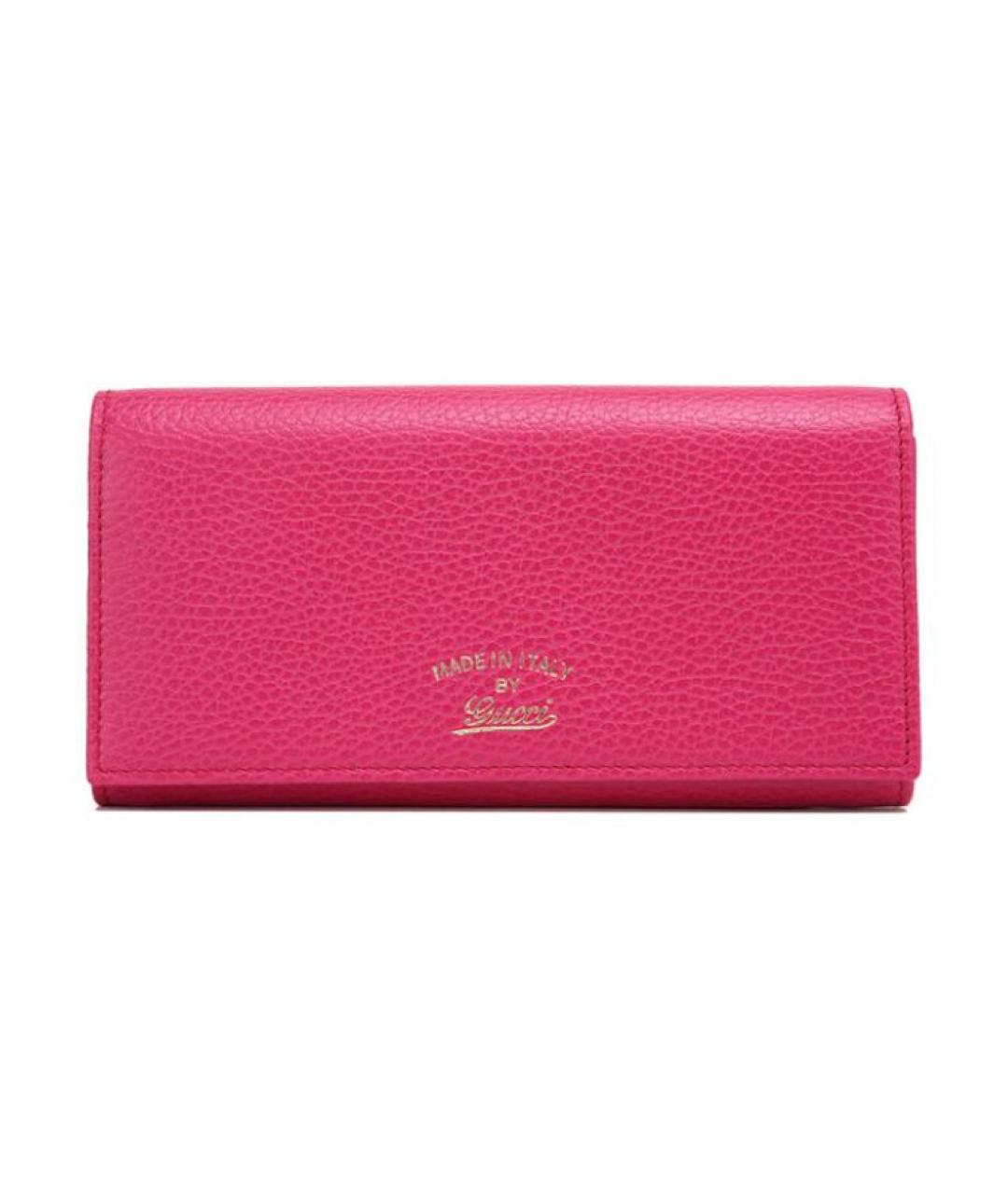 GUCCI Фуксия кошелек, фото 1