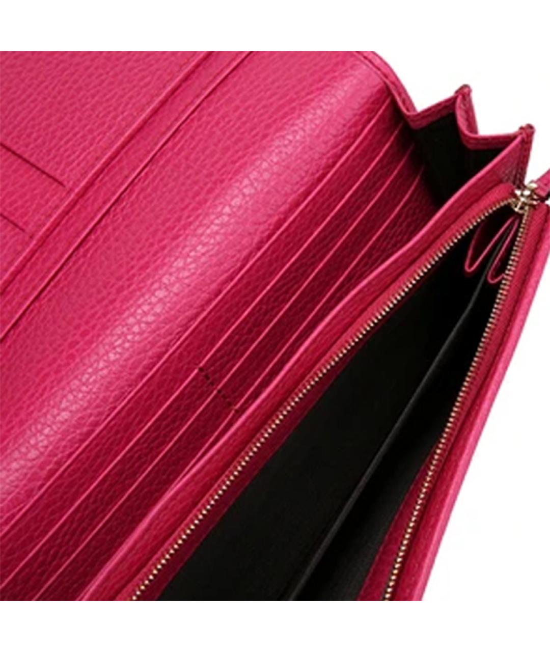 GUCCI Фуксия кошелек, фото 5