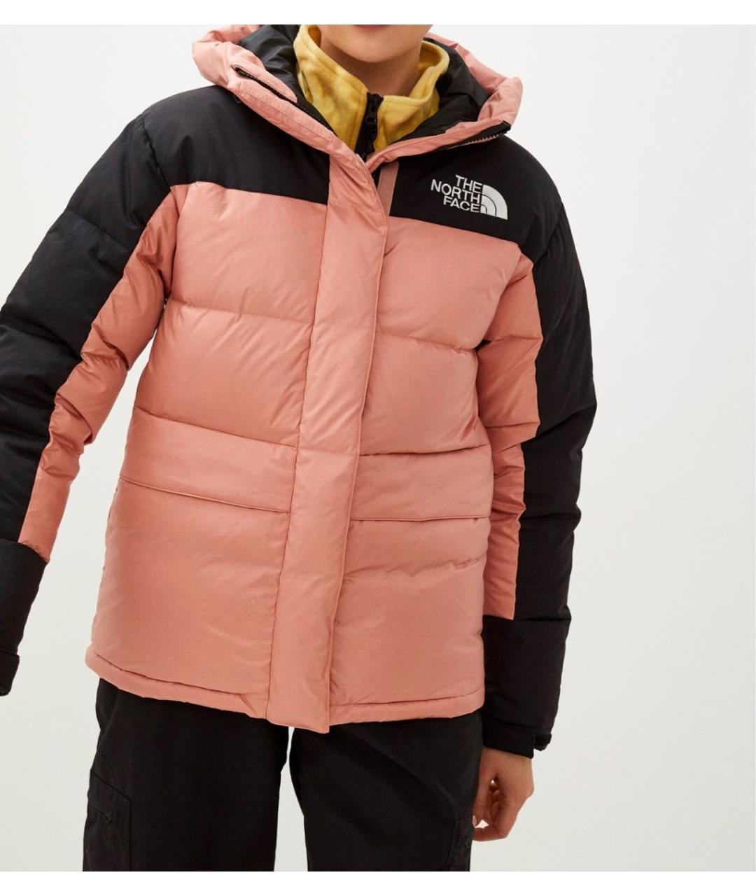 THE NORTH FACE Коралловый пуховик, фото 6