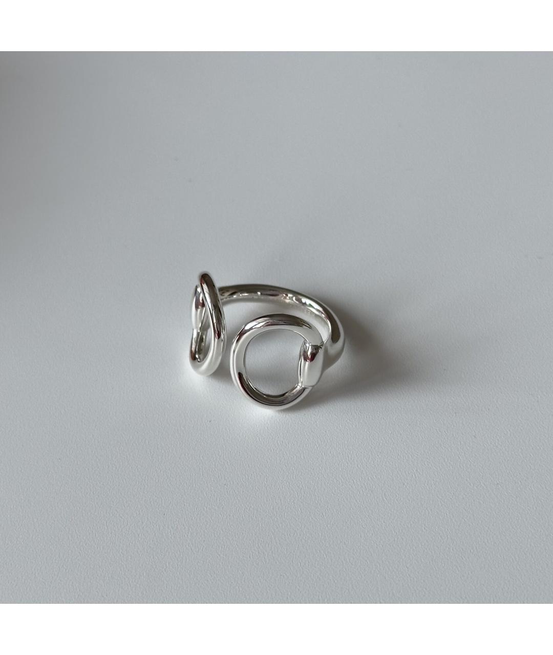 HERMES Серебряное серебряное кольцо, фото 3
