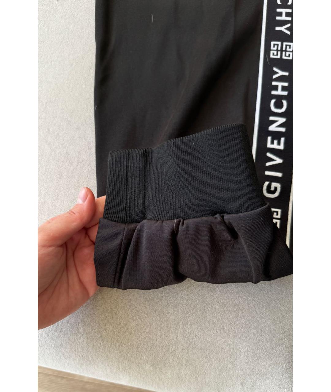GIVENCHY Черные хлопковые спортивные брюки и шорты, фото 6
