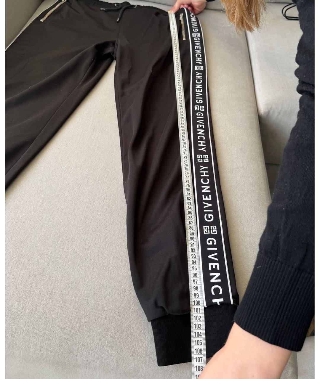 GIVENCHY Черные хлопковые спортивные брюки и шорты, фото 8