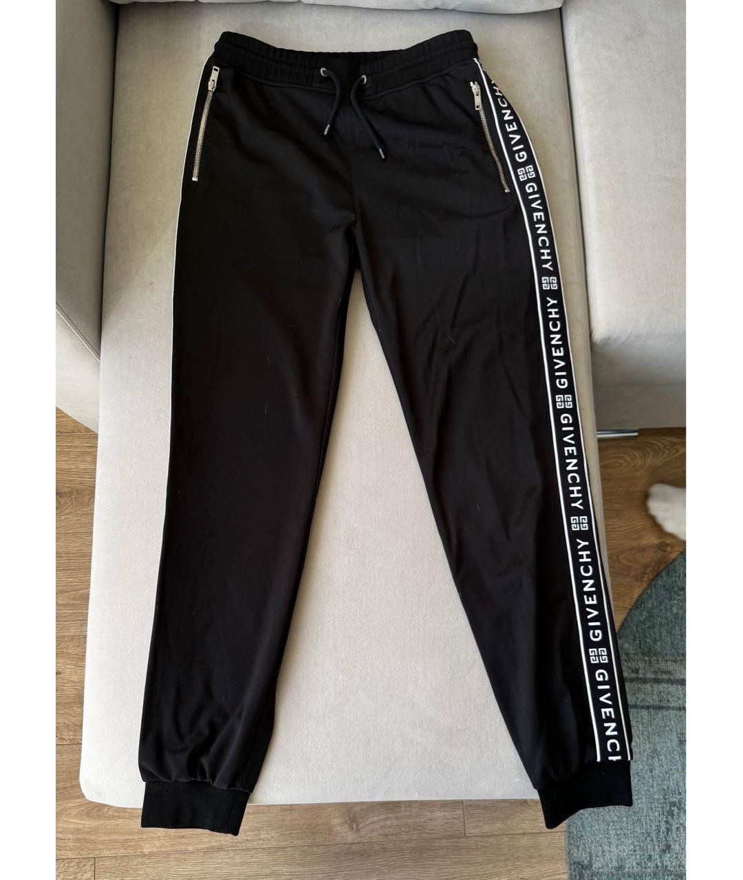 GIVENCHY Черные хлопковые спортивные брюки и шорты, фото 9