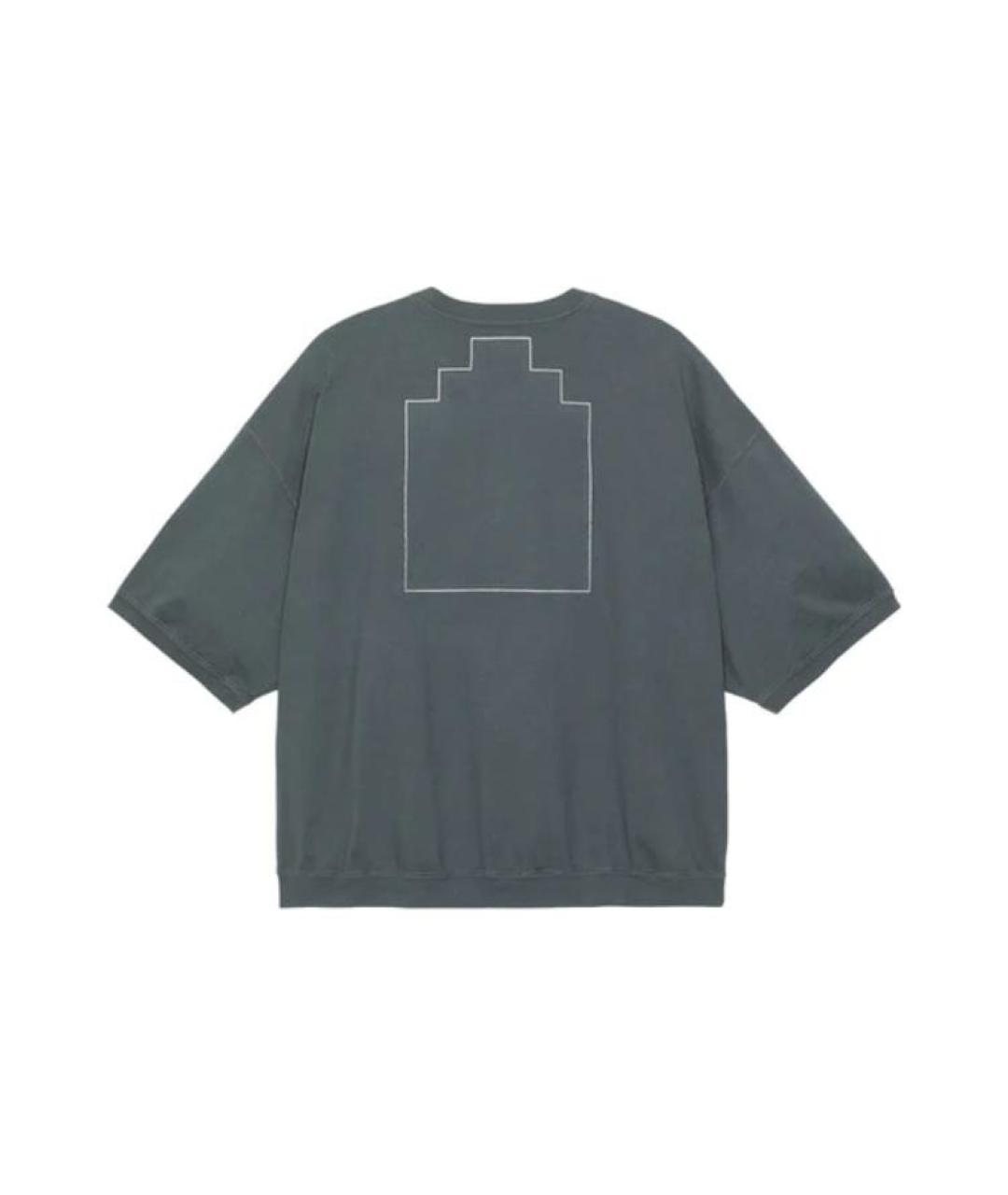 CAV EMPT Антрацитовая хлопковая футболка, фото 2