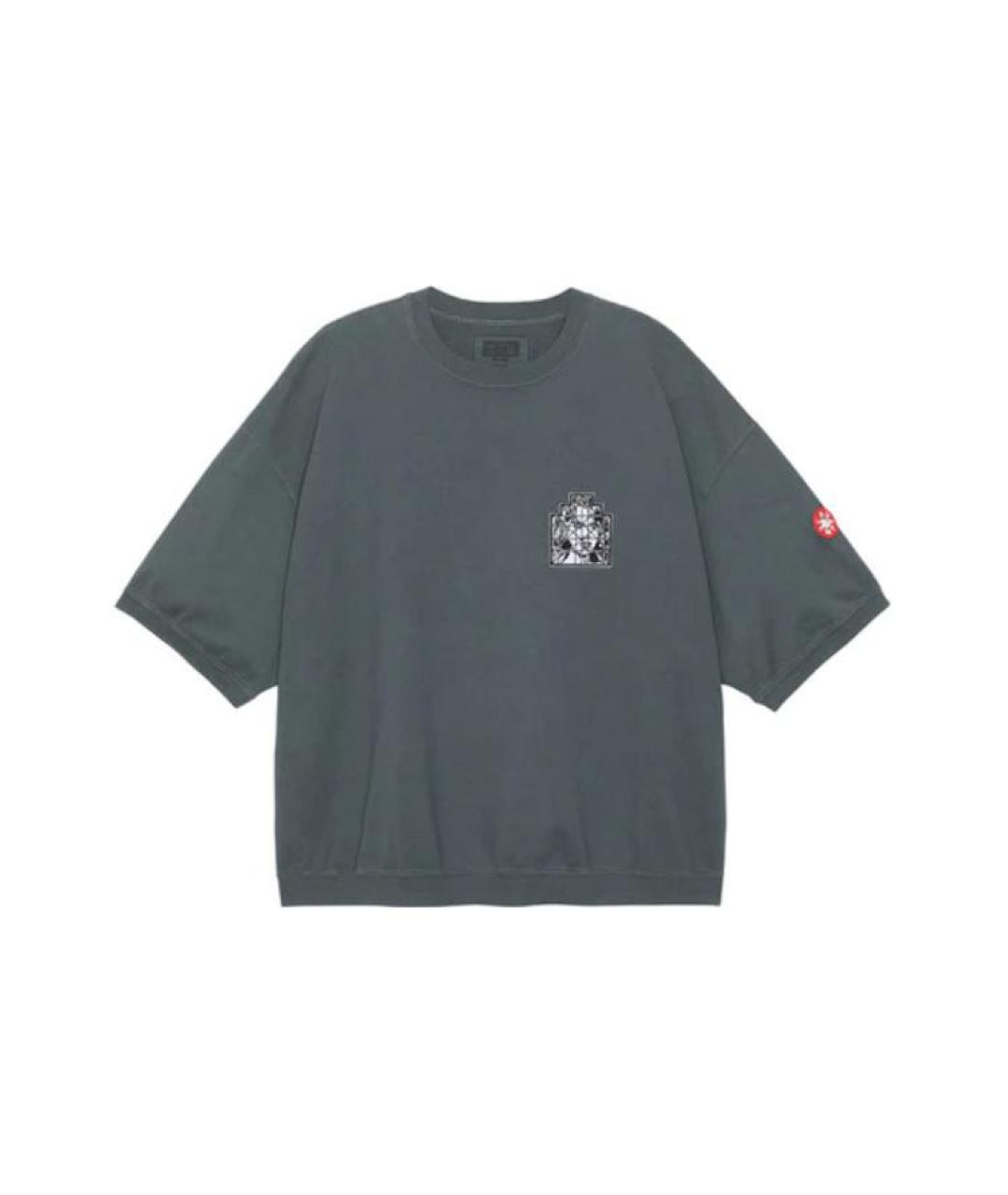 CAV EMPT Антрацитовая хлопковая футболка, фото 3