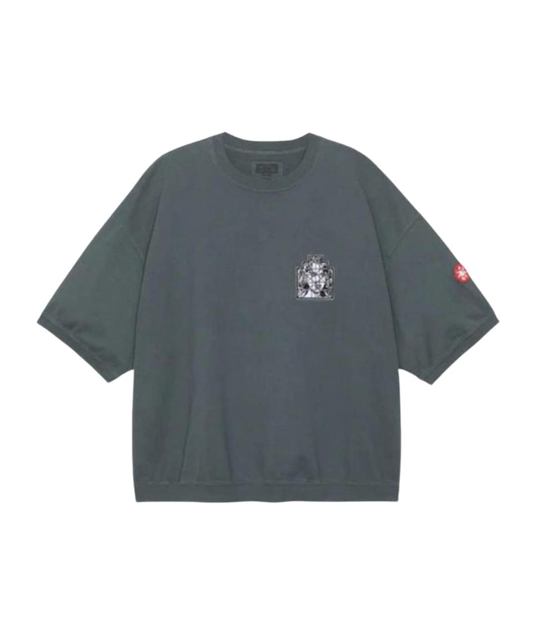 CAV EMPT Антрацитовая хлопковая футболка, фото 1