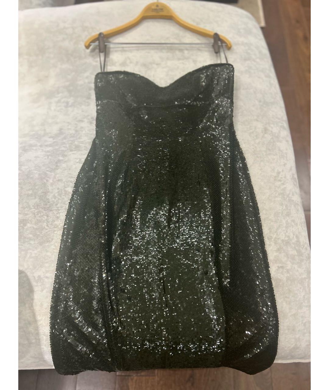 ESCADA Зеленые шелковое коктейльное платье, фото 3
