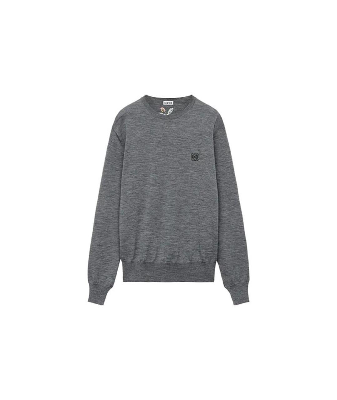 LOEWE Серый джемпер / свитер, фото 1