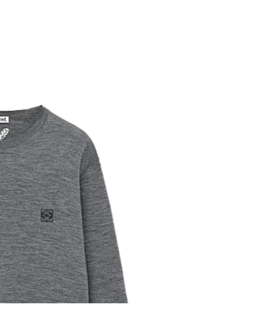 LOEWE Серый джемпер / свитер, фото 6