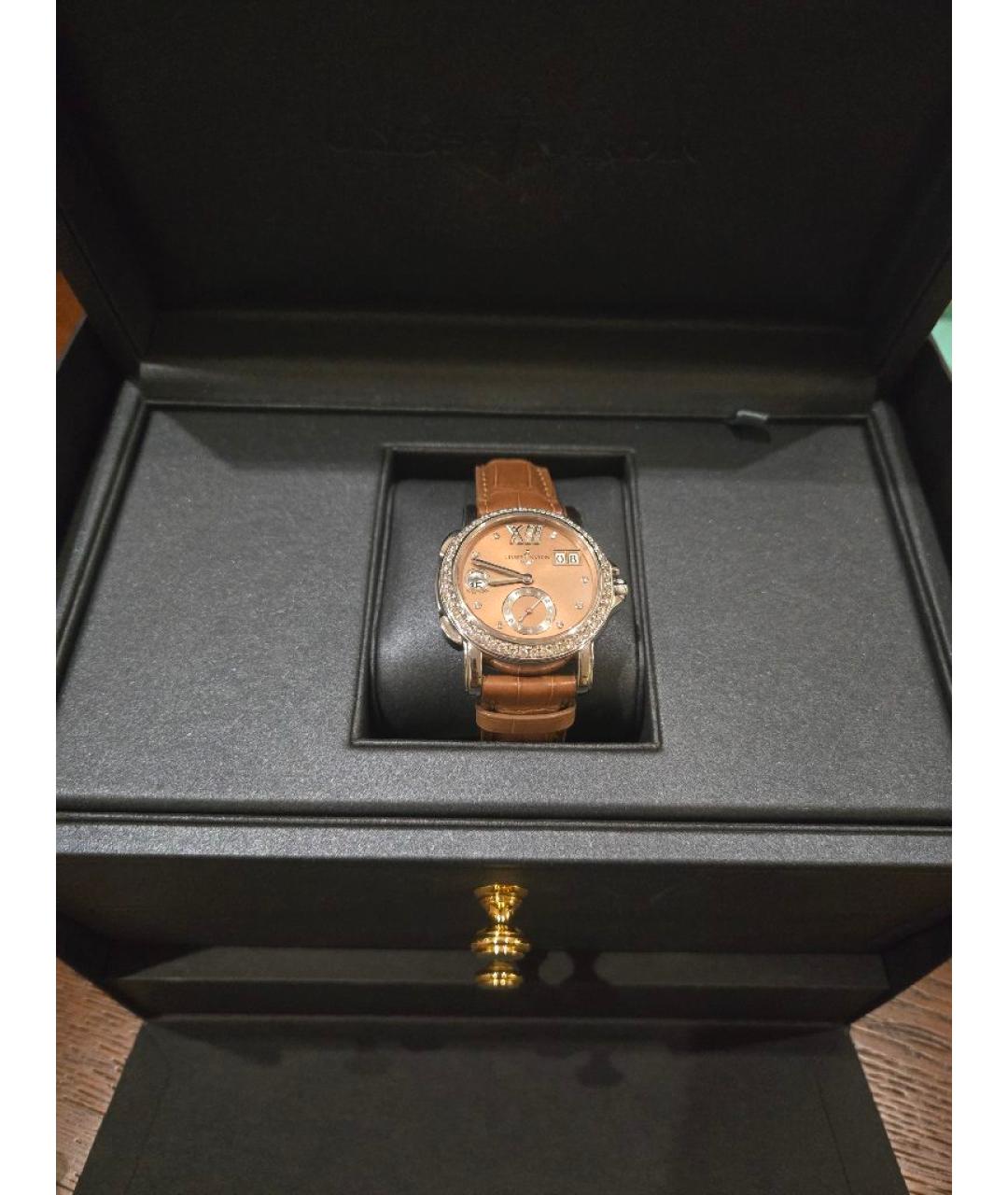 Ulysse Nardin Белые часы из белого золота, фото 2
