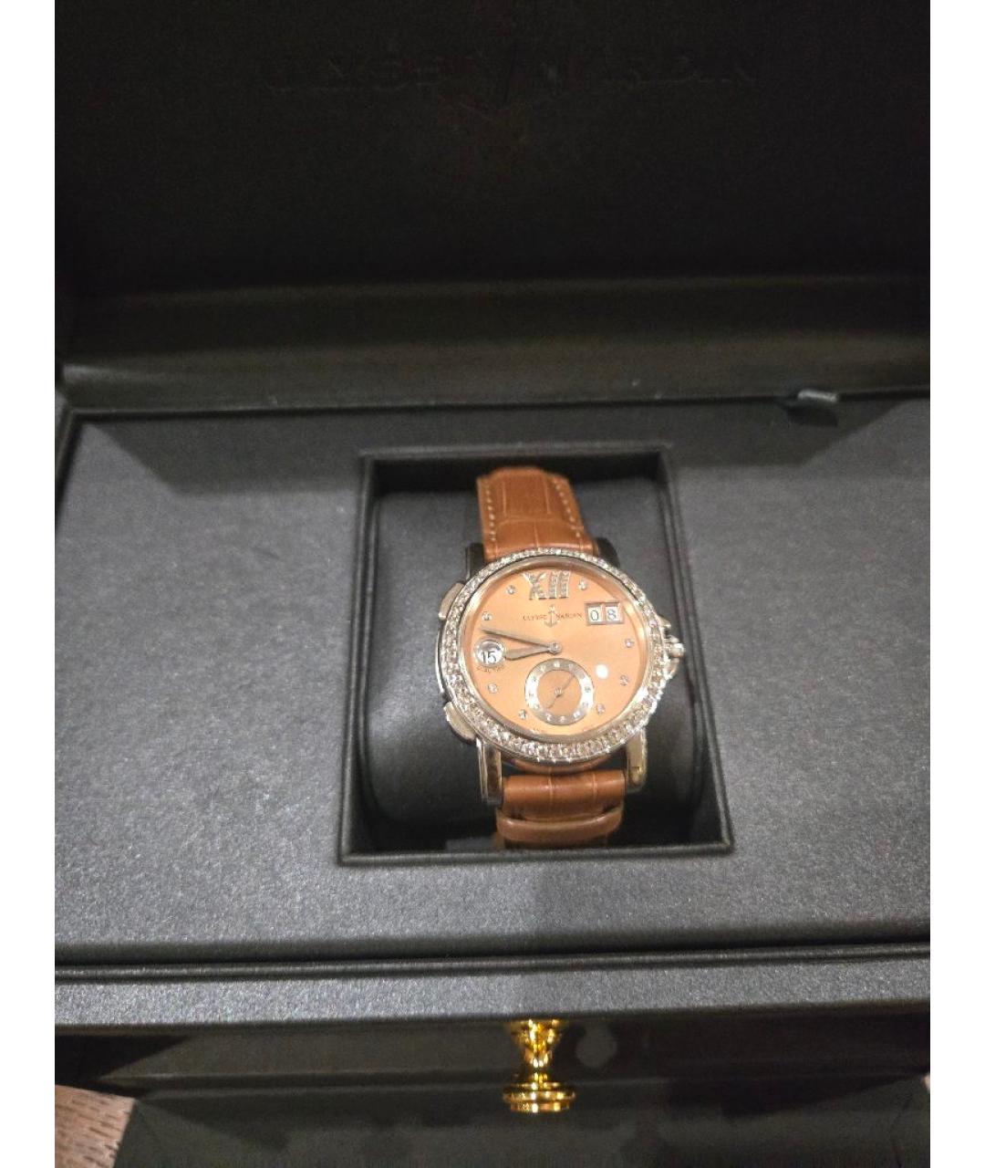 Ulysse Nardin Белые часы из белого золота, фото 3