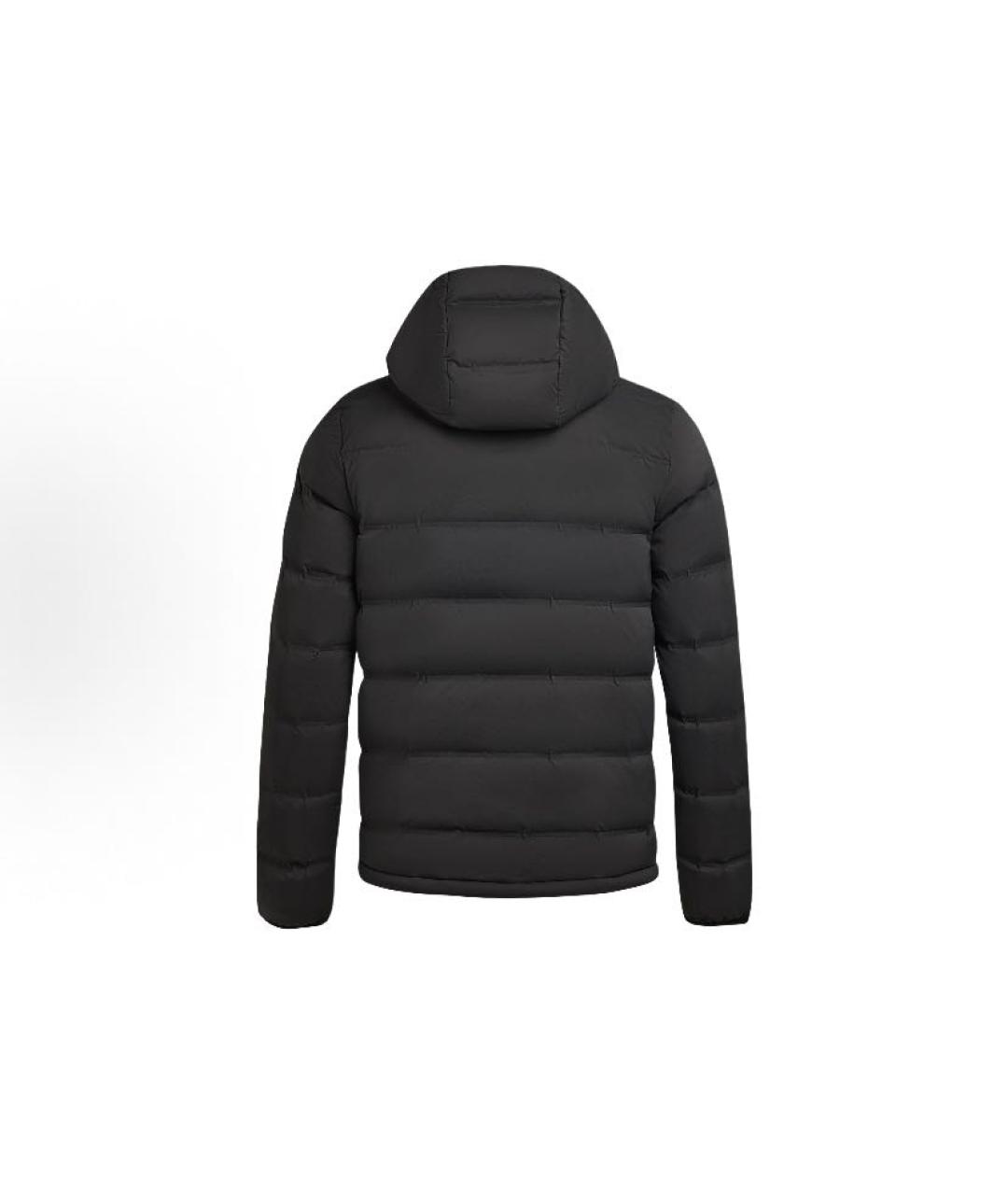 ADIDAS Черный пуховик, фото 2