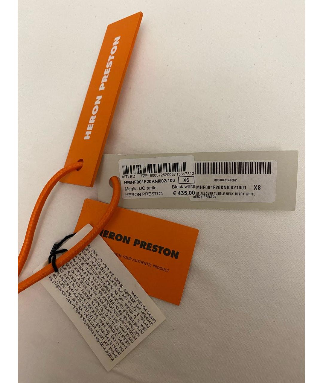HERON PRESTON Черный шерстяной джемпер / свитер, фото 8