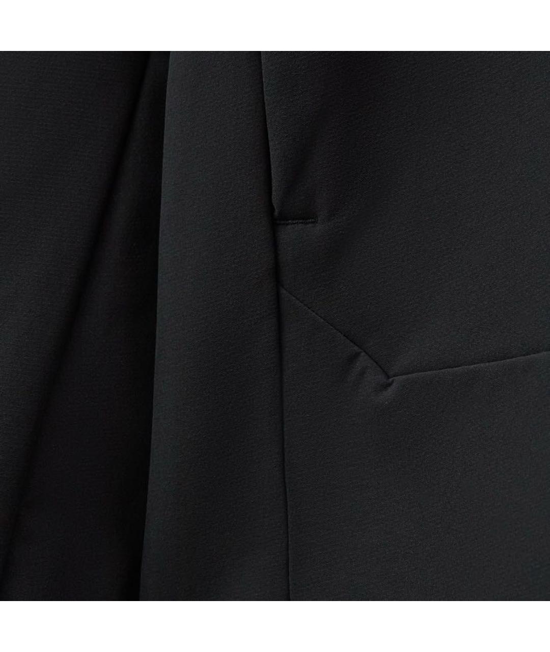 ADIDAS Черная полиэстеровая куртка, фото 5