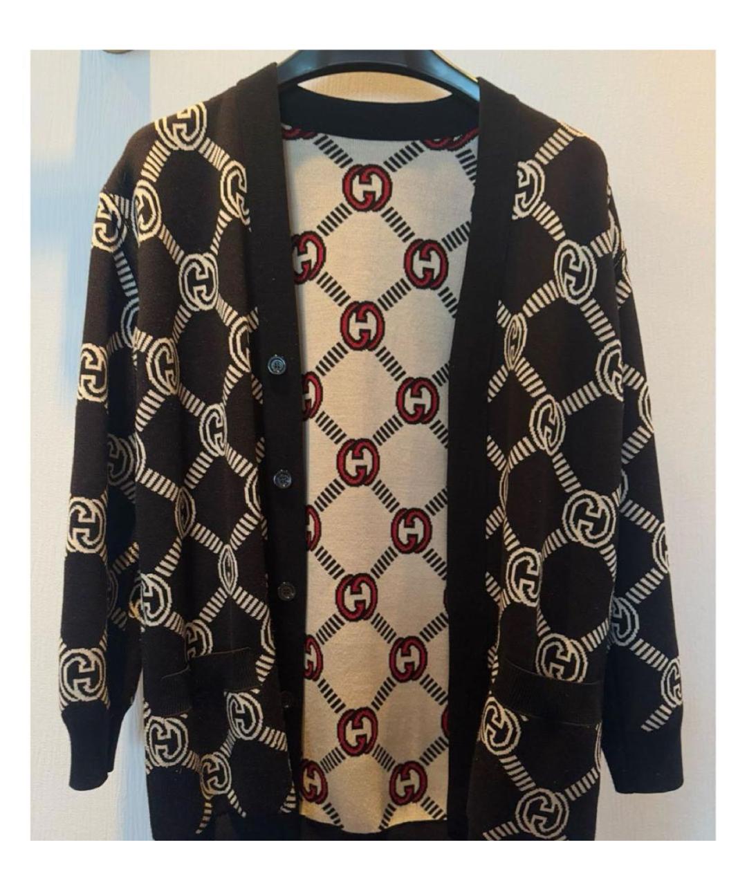 GUCCI Шерстяной кардиган, фото 7