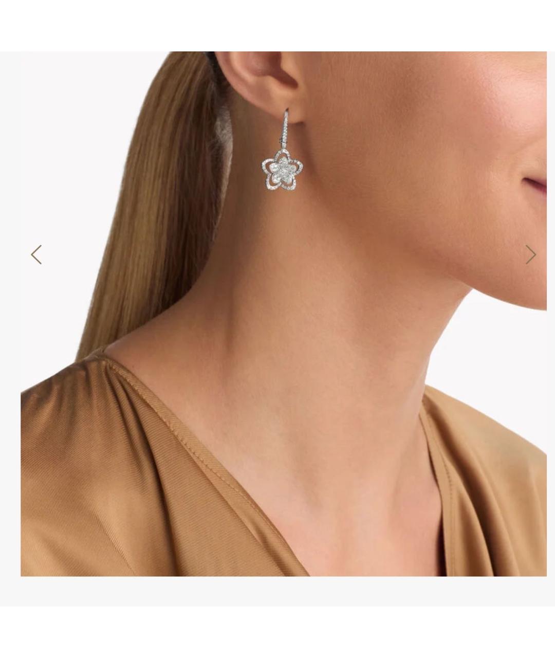 GRAFF Серебряные серьги из белого золота, фото 3