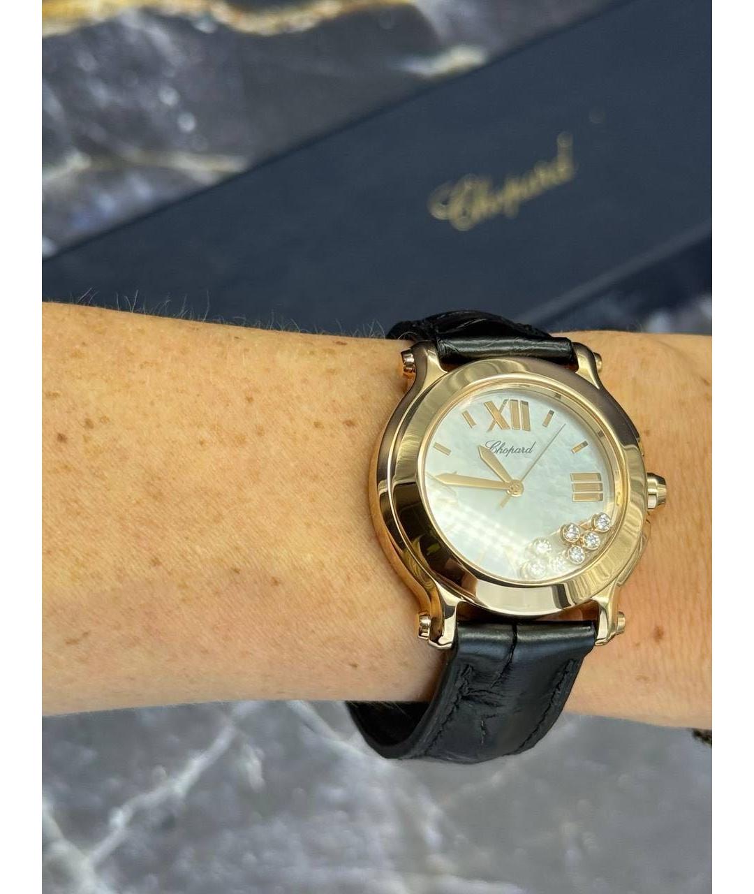 CHOPARD Золотые часы из розового золота, фото 8