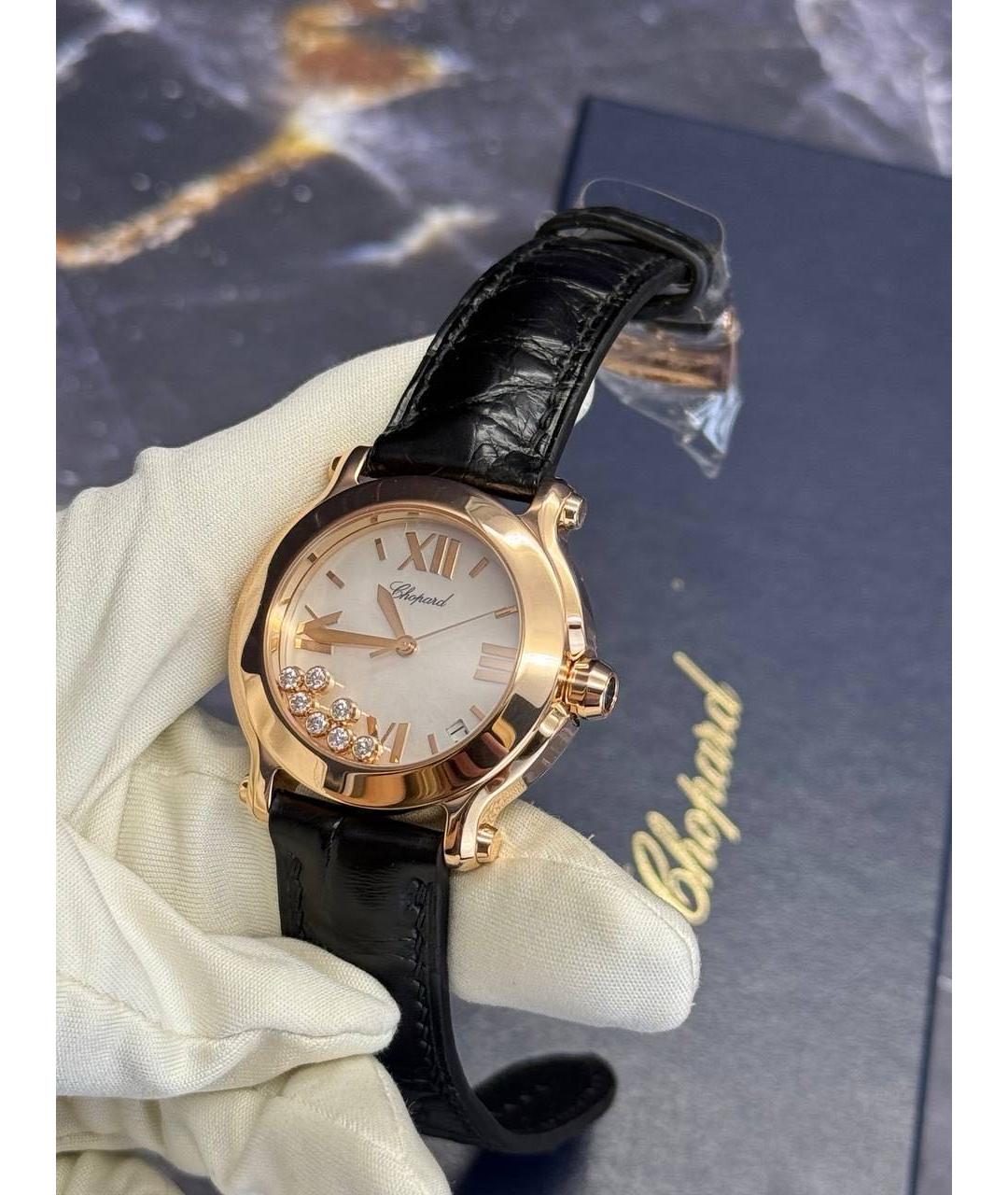 CHOPARD Золотые часы из розового золота, фото 6