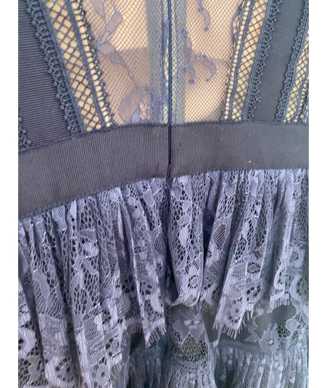 SELF-PORTRAIT Фиолетовое полиэстеровое вечернее платье, фото 5