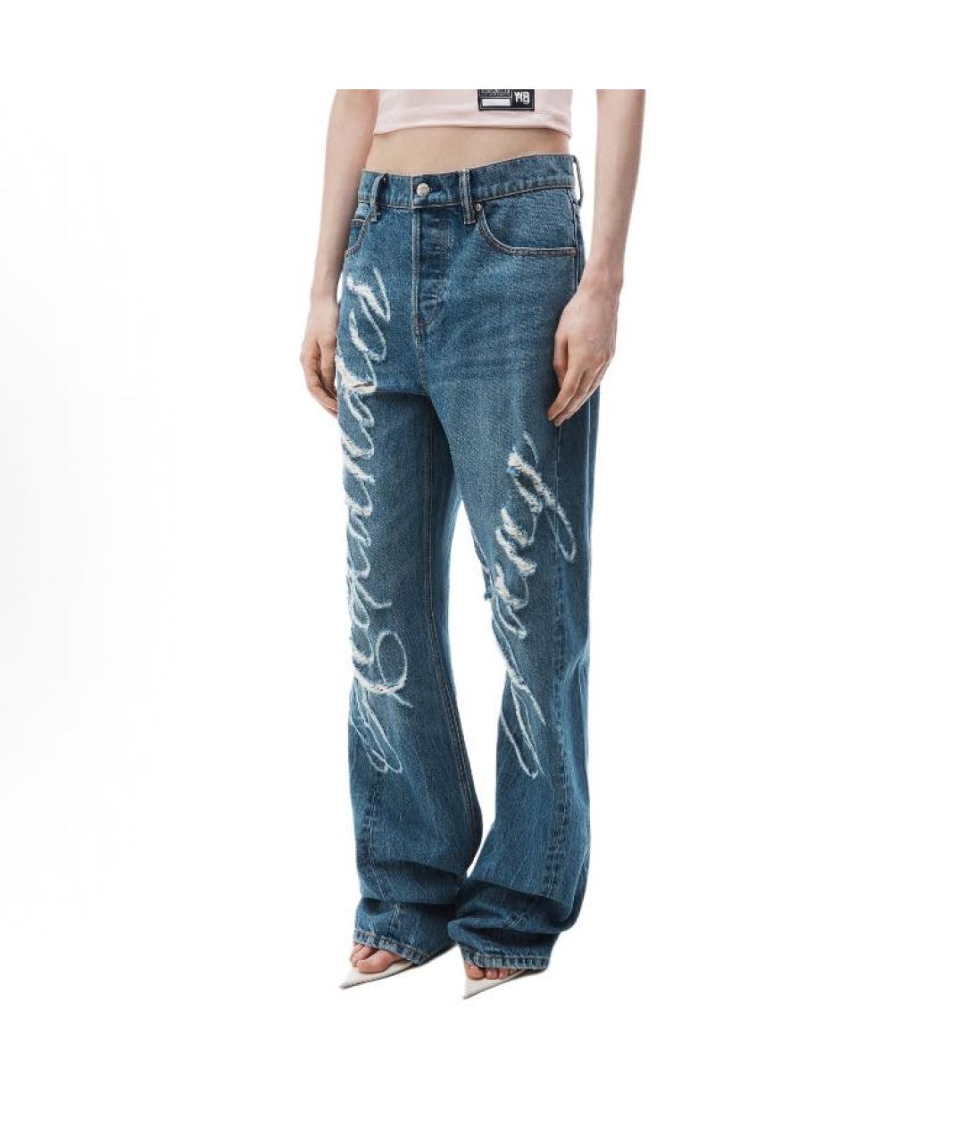 ALEXANDER WANG Синие прямые джинсы, фото 2