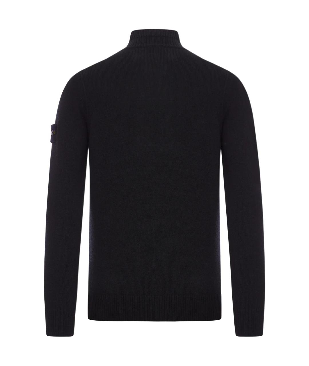 STONE ISLAND Черный джемпер / свитер, фото 2