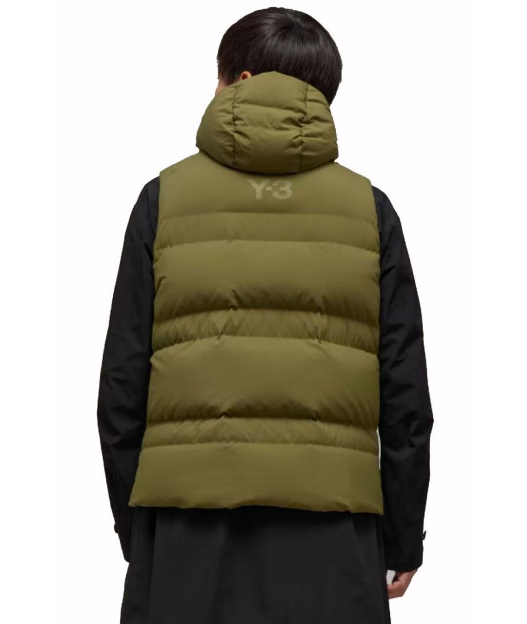 ADIDAS Хаки полиамидовый жилет, фото 4