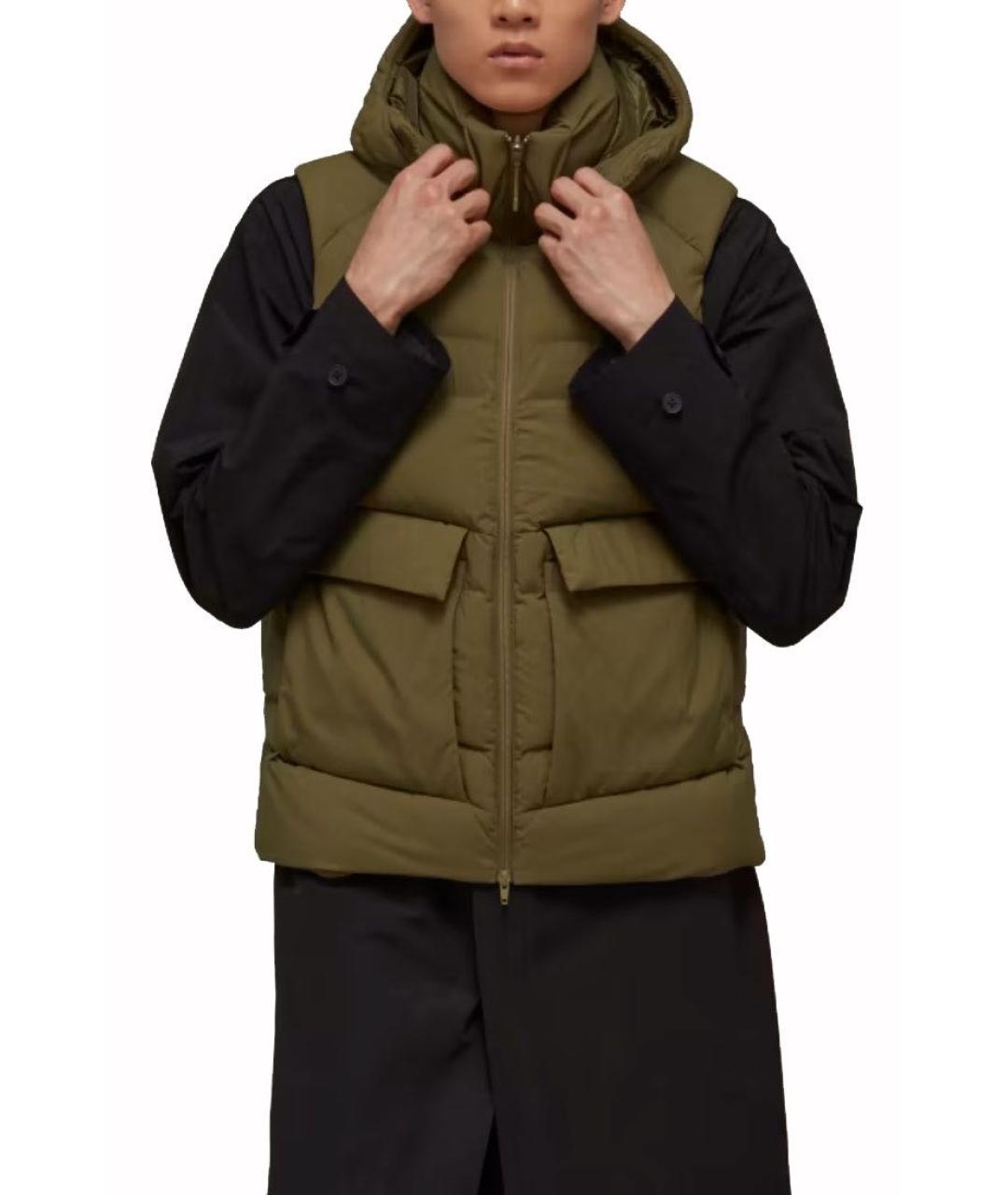 ADIDAS Хаки полиамидовый жилет, фото 3