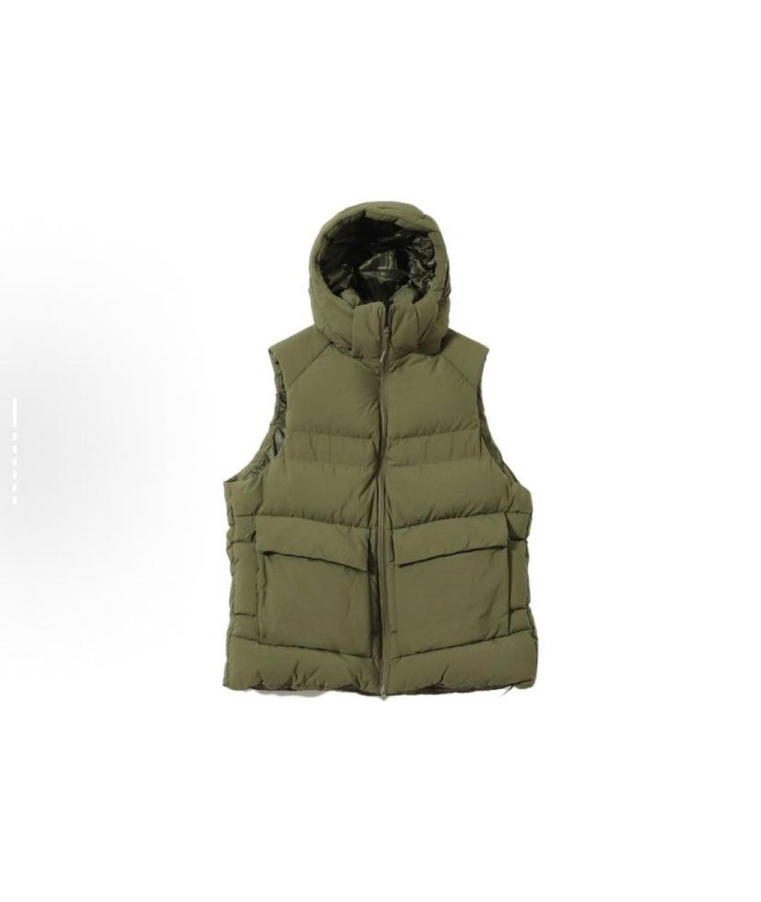 ADIDAS Хаки полиамидовый жилет, фото 1