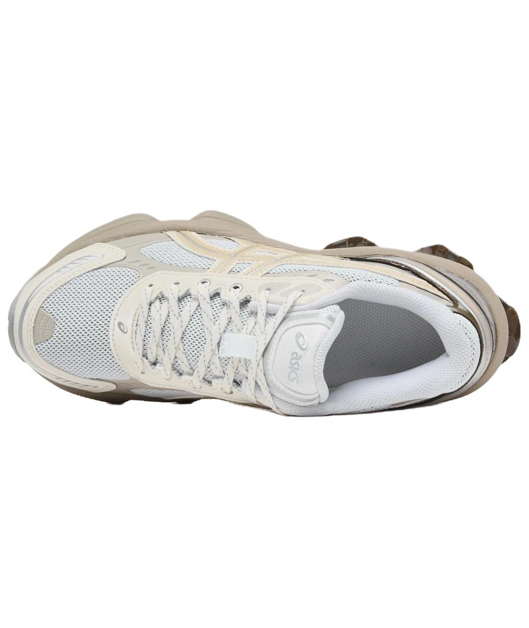 ASICS Бежевые текстильные кроссовки, фото 5