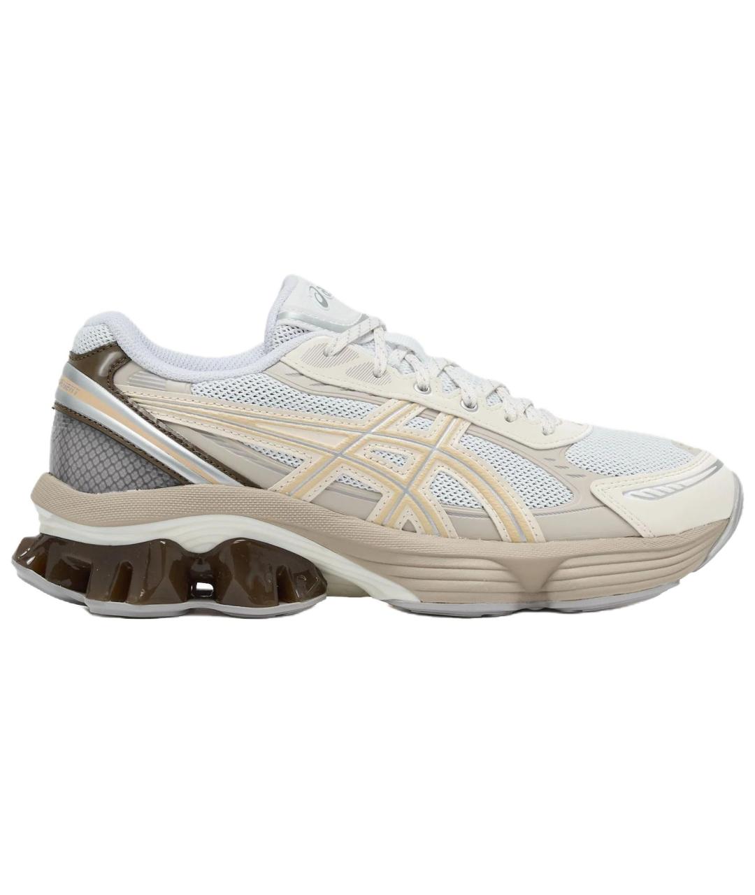 ASICS Бежевые текстильные кроссовки, фото 1