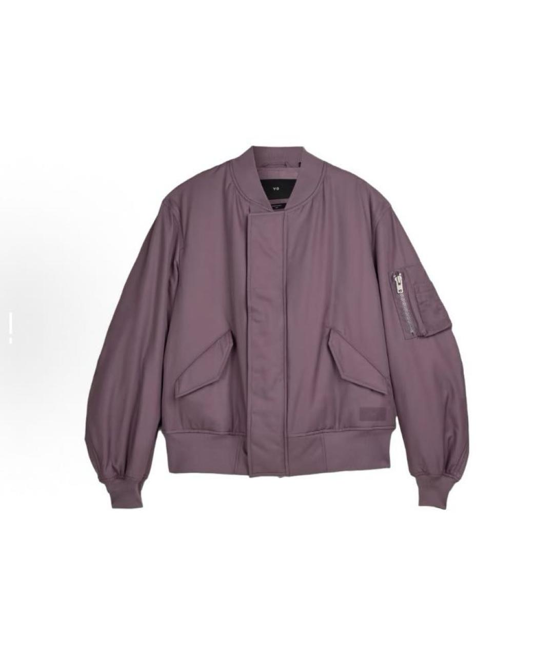 ADIDAS Фиолетовая полиэстеровая куртка, фото 1