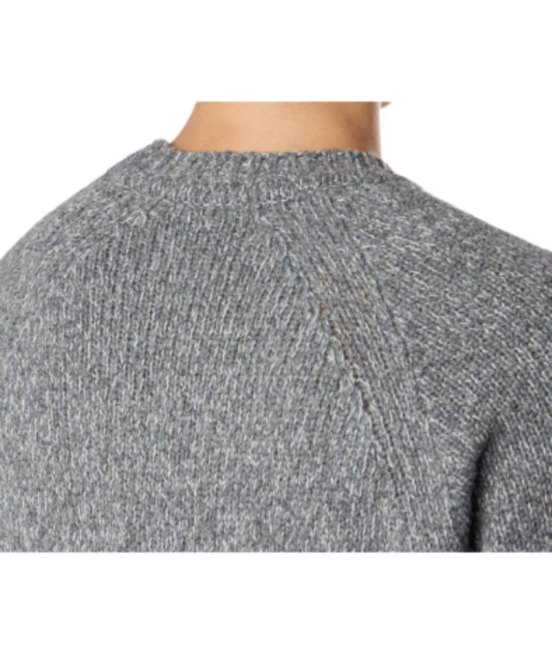 STONE ISLAND Серый джемпер / свитер, фото 5