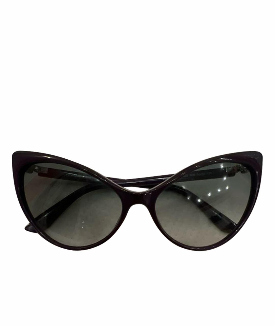 TOM FORD Черные пластиковые солнцезащитные очки, фото 1