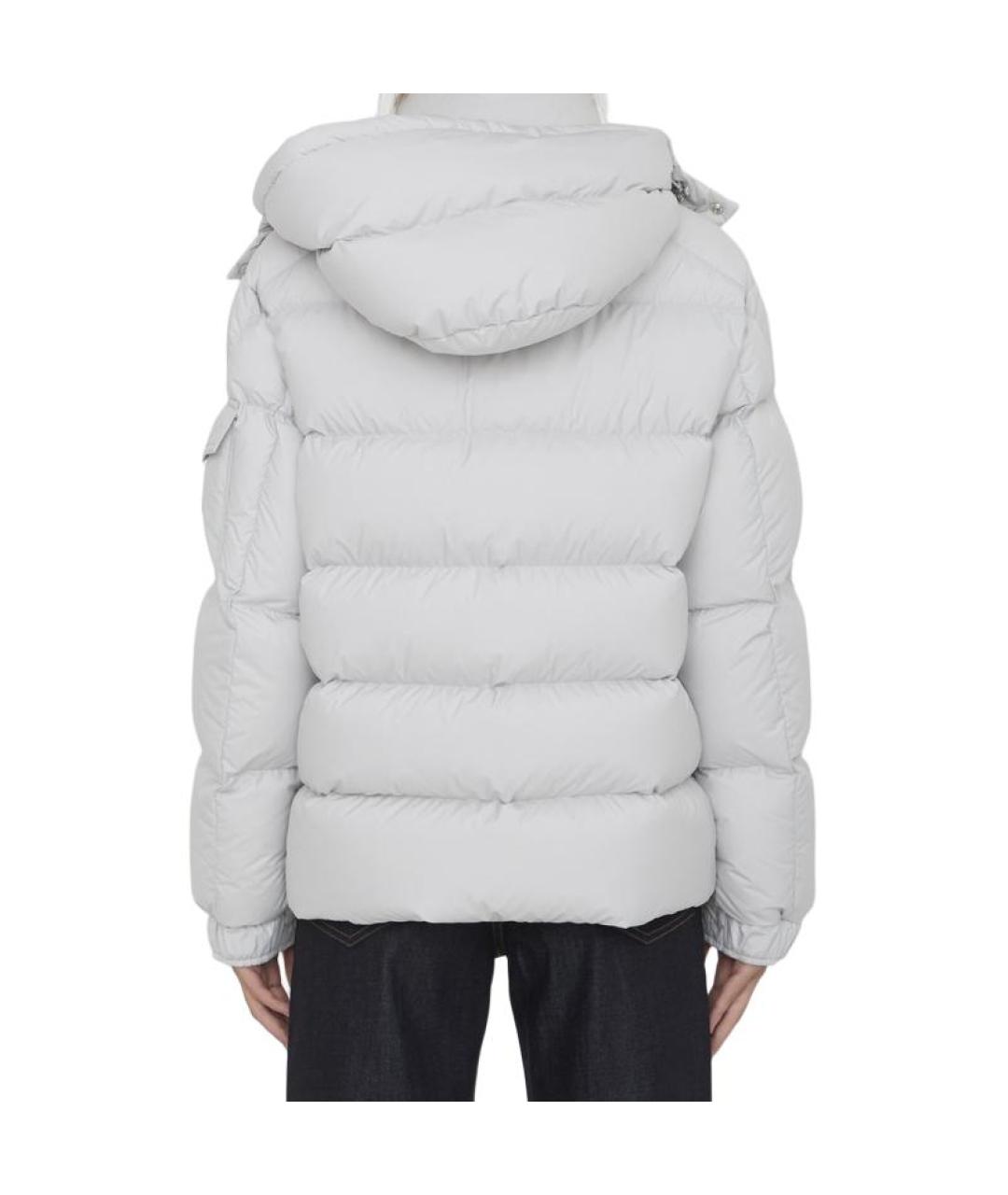 MONCLER Белый пуховик, фото 3
